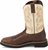 Side view of Justin Original Work Boots Mens Driller 
